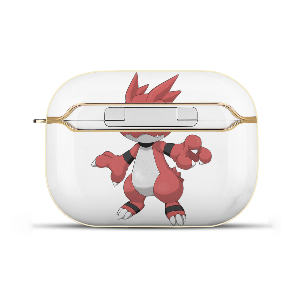 （画像用） Digimon デジタルモンスター/デジモン 【AirPods Pro用】ハードシェル保護ケース｜耐衝撃・防指紋・カラビナ付き商品仕様