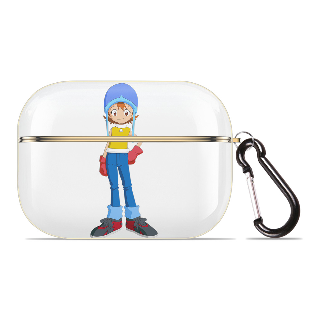 （画像用） Digimon デジタルモンスター/デジモン 【AirPods Pro用】ハードシェル保護ケース｜耐衝撃・防指紋・カラビナ付き商品仕様