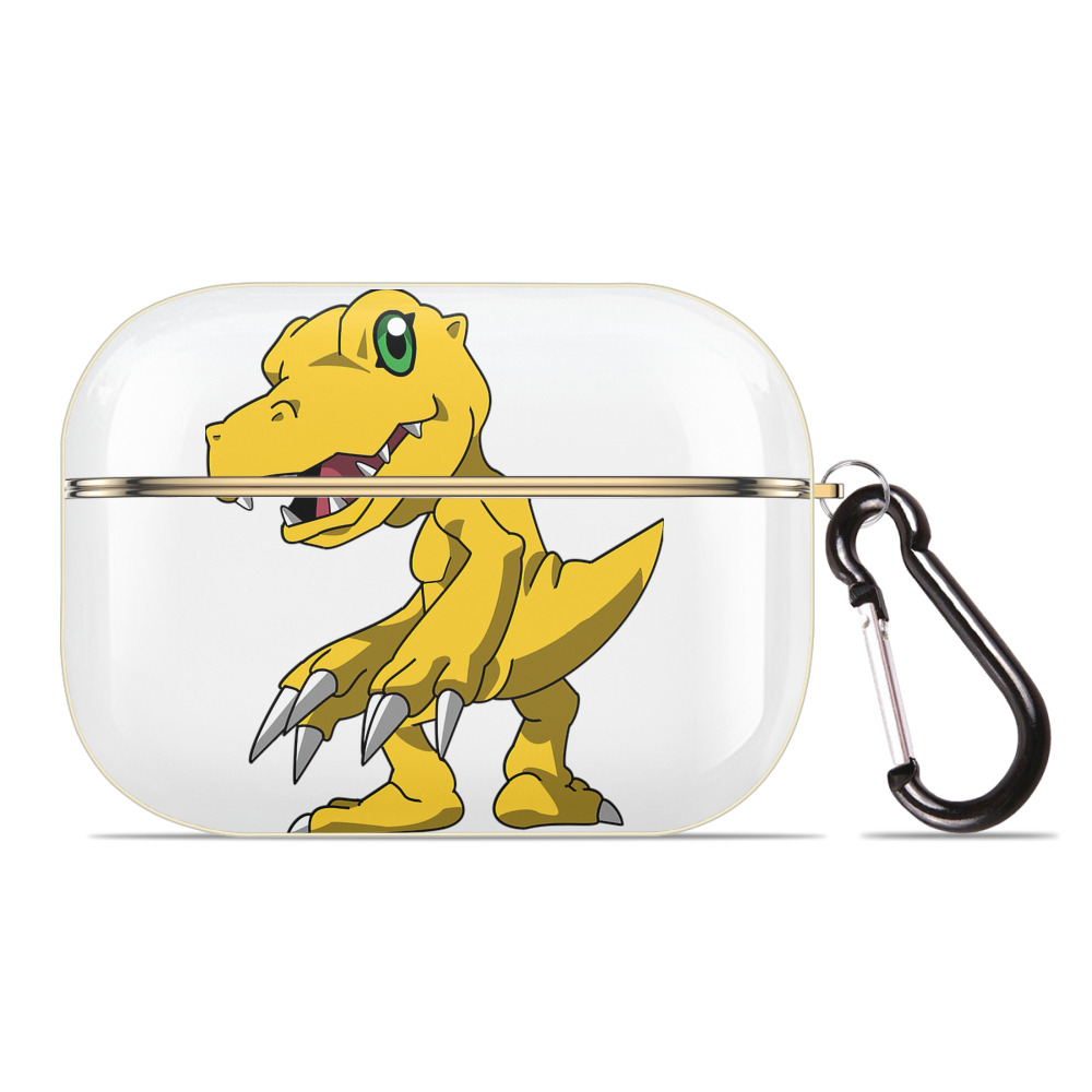 （画像用） Digimon デジタルモンスター/デジモン 【AirPods Pro用】ハードシェル保護ケース｜耐衝撃・防指紋・カラビナ付き商品仕様