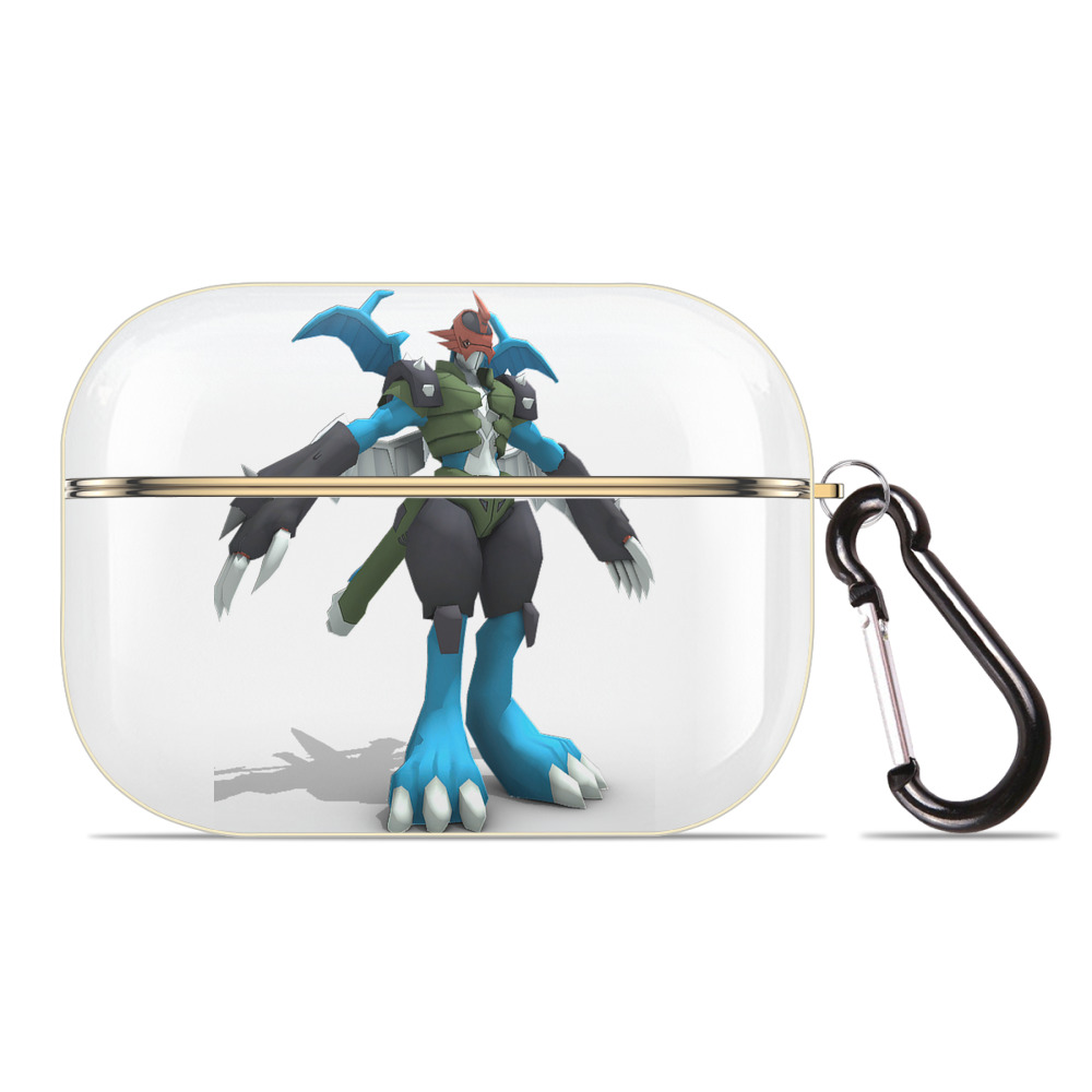 （画像用） Digimon デジタルモンスター/デジモン 【AirPods Pro用】ハードシェル保護ケース｜耐衝撃・防指紋・カラビナ付き商品仕様