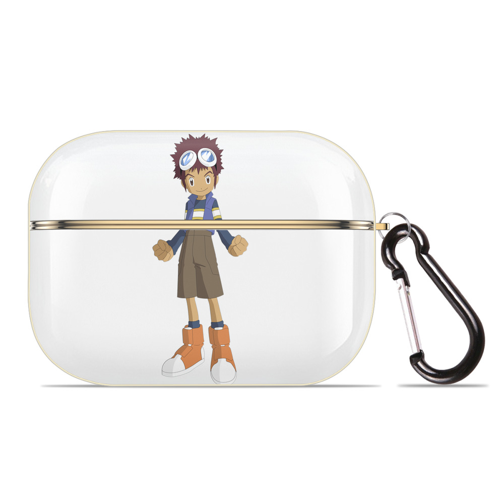（画像用） Digimon デジタルモンスター/デジモン 【AirPods Pro用】ハードシェル保護ケース｜耐衝撃・防指紋・カラビナ付き商品仕様