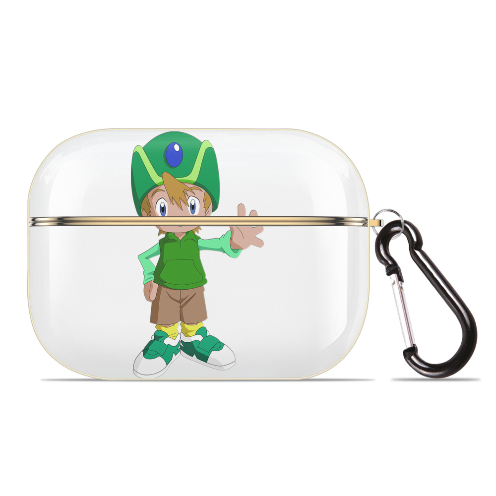 （画像用） Digimon デジタルモンスター/デジモン 【AirPods Pro用】ハードシェル保護ケース｜耐衝撃・防指紋・カラビナ付き商品仕様