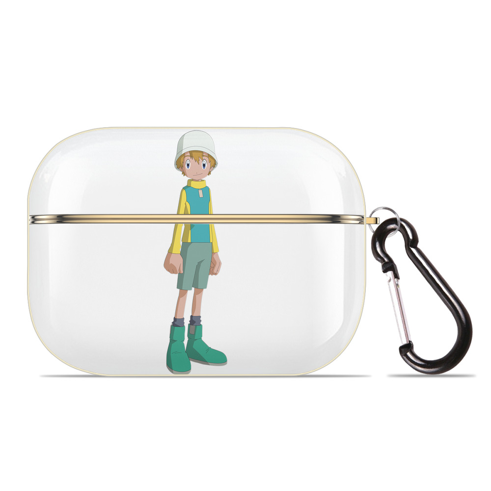 （画像用） Digimon デジタルモンスター/デジモン 【AirPods Pro用】ハードシェル保護ケース｜耐衝撃・防指紋・カラビナ付き商品仕様