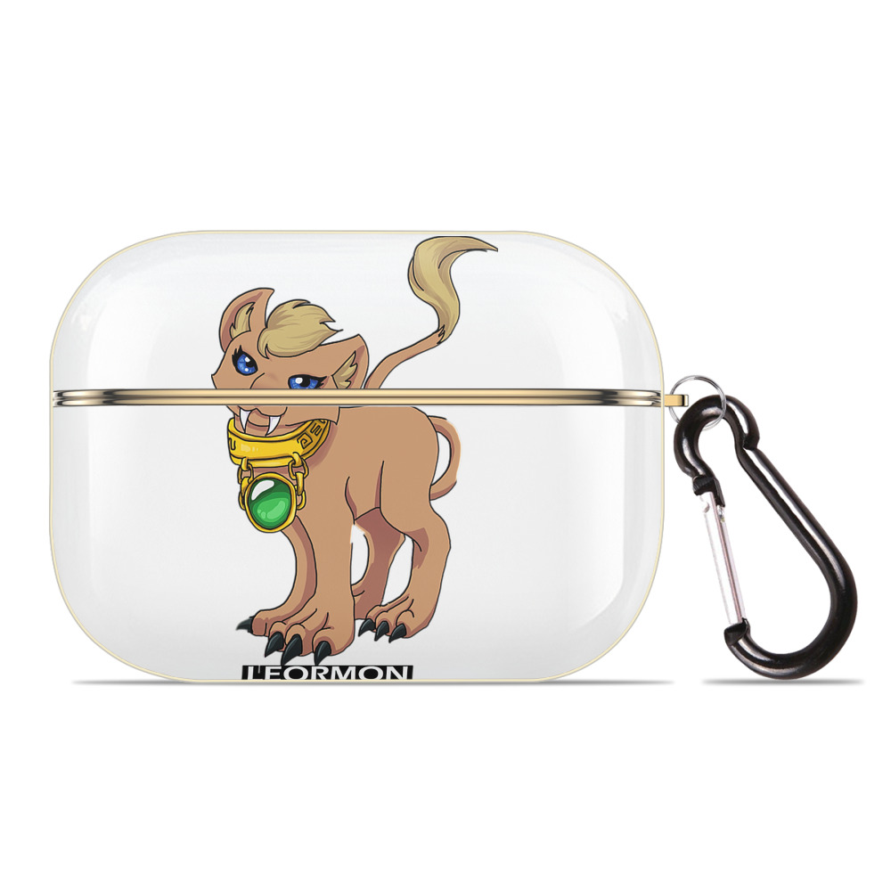 （画像用） Digimon デジタルモンスター/デジモン 【AirPods Pro用】ハードシェル保護ケース｜耐衝撃・防指紋・カラビナ付き商品仕様