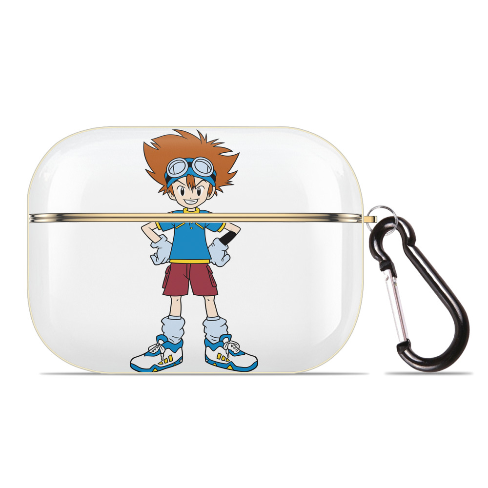 （画像用） Digimon デジタルモンスター/デジモン 【AirPods Pro用】ハードシェル保護ケース｜耐衝撃・防指紋・カラビナ付き商品仕様