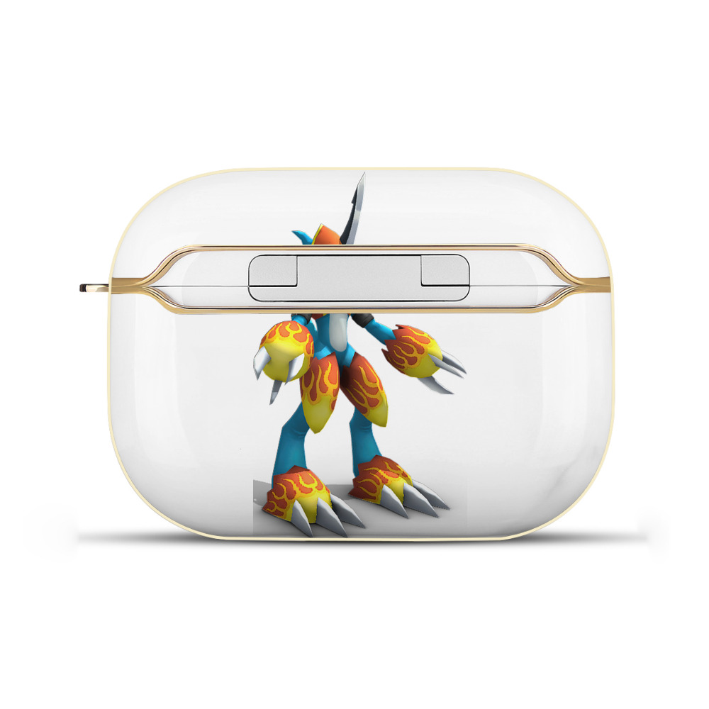 （画像用） Digimon デジタルモンスター/デジモン 【AirPods Pro用】ハードシェル保護ケース｜耐衝撃・防指紋・カラビナ付き商品仕様