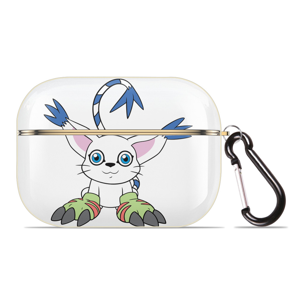 （画像用） Digimon デジタルモンスター/デジモン 【AirPods Pro用】ハードシェル保護ケース｜耐衝撃・防指紋・カラビナ付き商品仕様