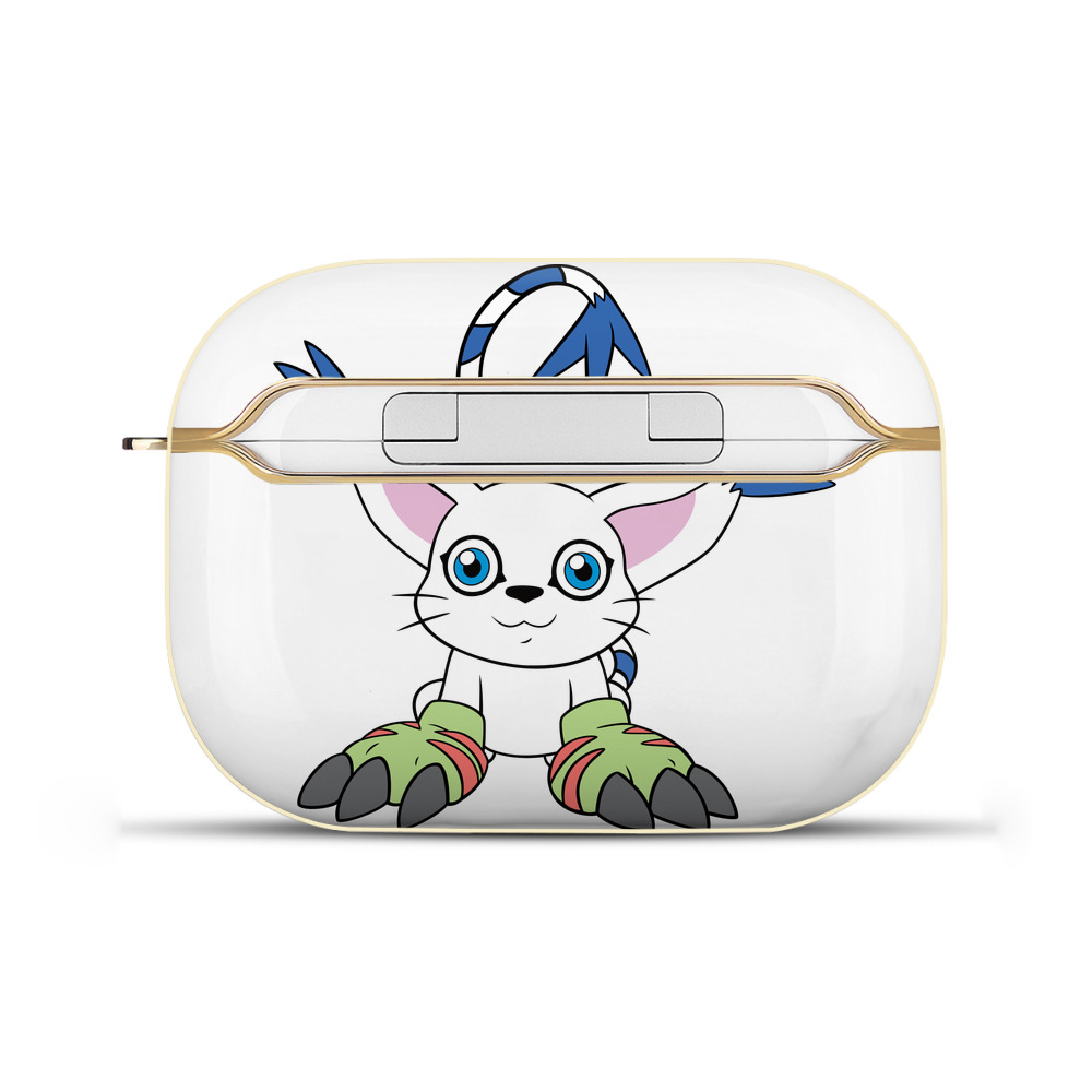 （画像用） Digimon デジタルモンスター/デジモン 【AirPods Pro用】ハードシェル保護ケース｜耐衝撃・防指紋・カラビナ付き商品仕様
