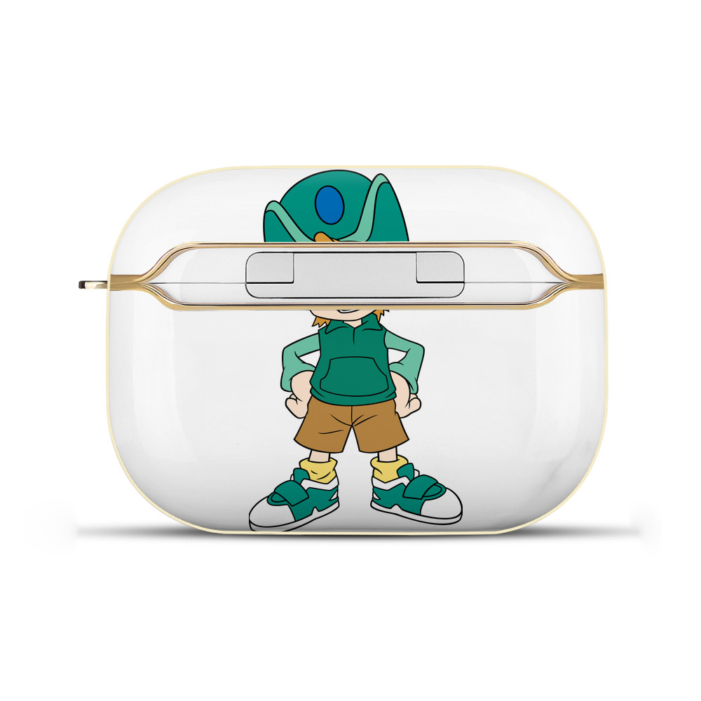 （画像用） Digimon デジタルモンスター/デジモン 【AirPods Pro用】ハードシェル保護ケース｜耐衝撃・防指紋・カラビナ付き商品仕様