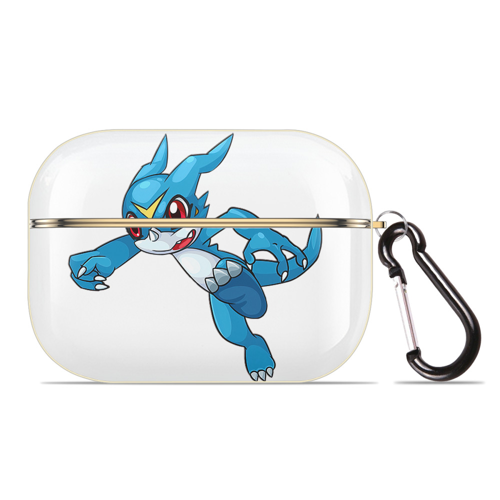 （画像用） Digimon デジタルモンスター/デジモン 【AirPods Pro用】ハードシェル保護ケース｜耐衝撃・防指紋・カラビナ付き商品仕様