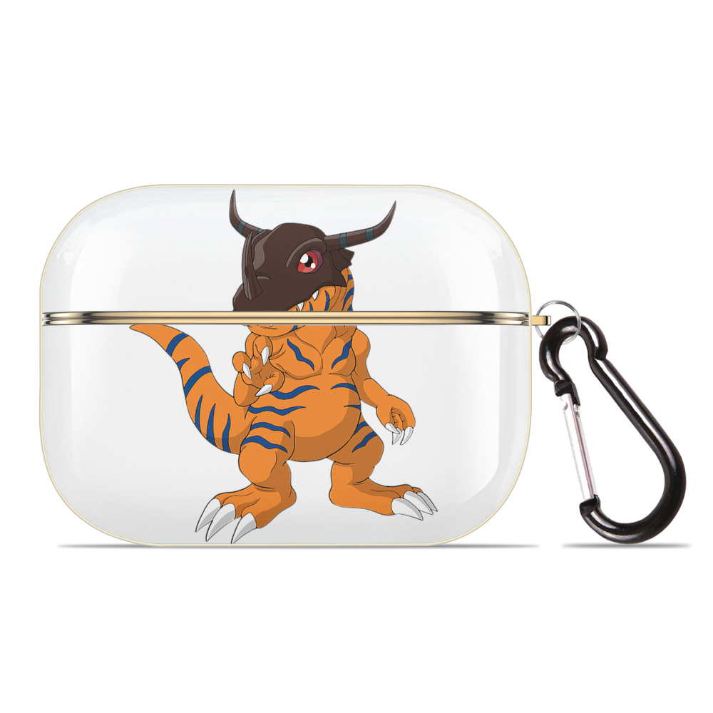 （画像用） Digimon デジタルモンスター/デジモン 【AirPods Pro用】ハードシェル保護ケース｜耐衝撃・防指紋・カラビナ付き商品仕様