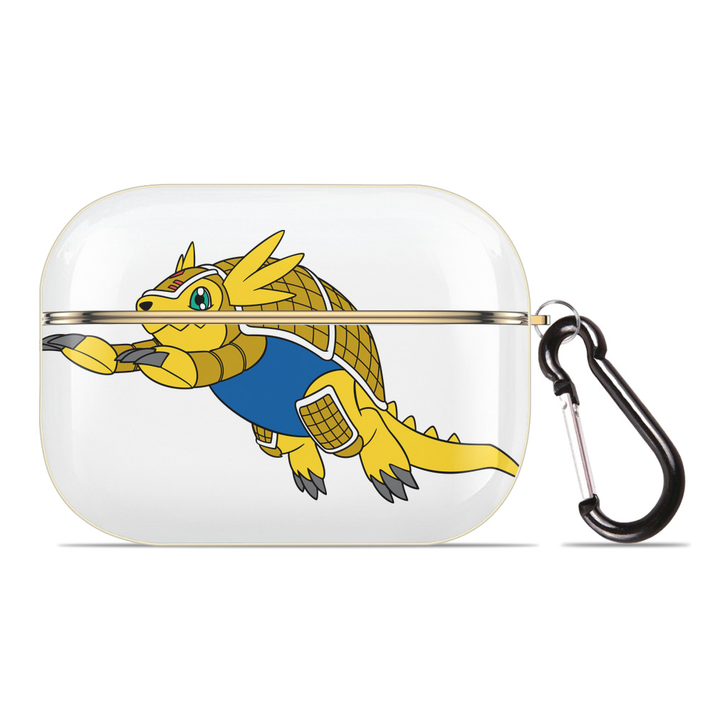 （画像用） Digimon デジタルモンスター/デジモン 【AirPods Pro用】ハードシェル保護ケース｜耐衝撃・防指紋・カラビナ付き商品仕様