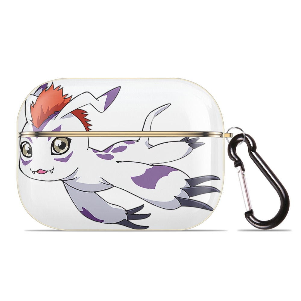 （画像用） Digimon デジタルモンスター/デジモン 【AirPods Pro用】ハードシェル保護ケース｜耐衝撃・防指紋・カラビナ付き商品仕様