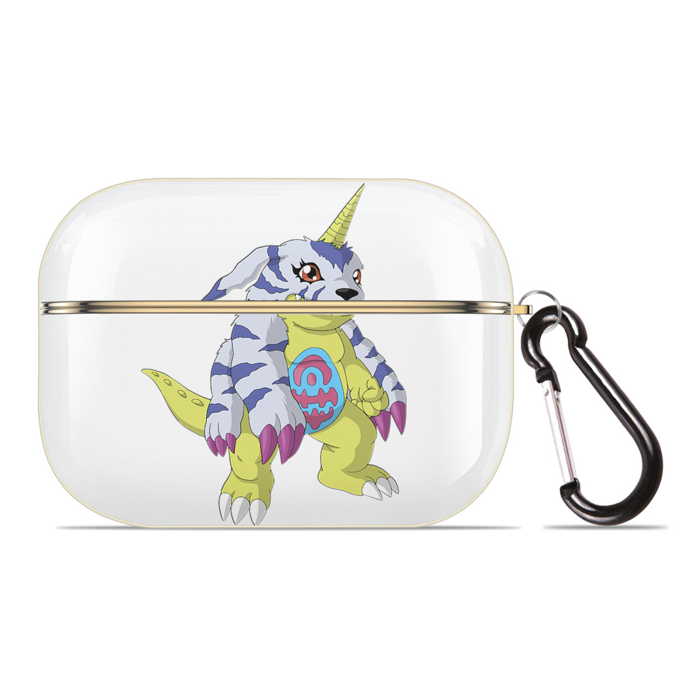 （画像用） Digimon デジタルモンスター/デジモン 【AirPods Pro用】ハードシェル保護ケース｜耐衝撃・防指紋・カラビナ付き商品仕様
