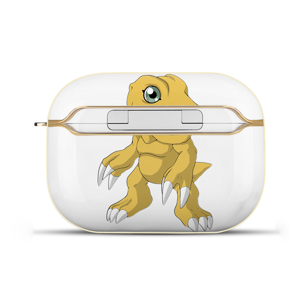 （画像用） Digimon デジタルモンスター/デジモン 【AirPods Pro用】ハードシェル保護ケース｜耐衝撃・防指紋・カラビナ付き商品仕様