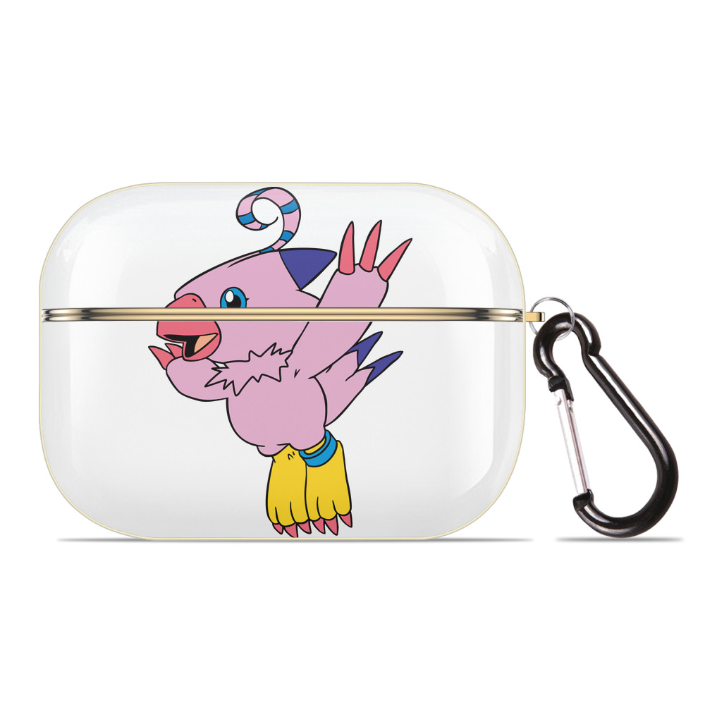（画像用） Digimon デジタルモンスター/デジモン 【AirPods Pro用】ハードシェル保護ケース｜耐衝撃・防指紋・カラビナ付き商品仕様