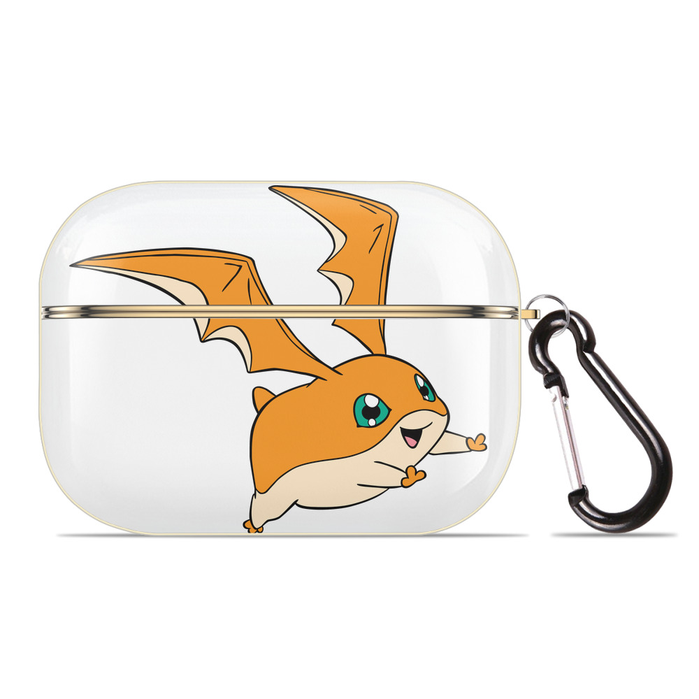 （画像用） Digimon デジタルモンスター/デジモン 【AirPods Pro用】ハードシェル保護ケース｜耐衝撃・防指紋・カラビナ付き商品仕様
