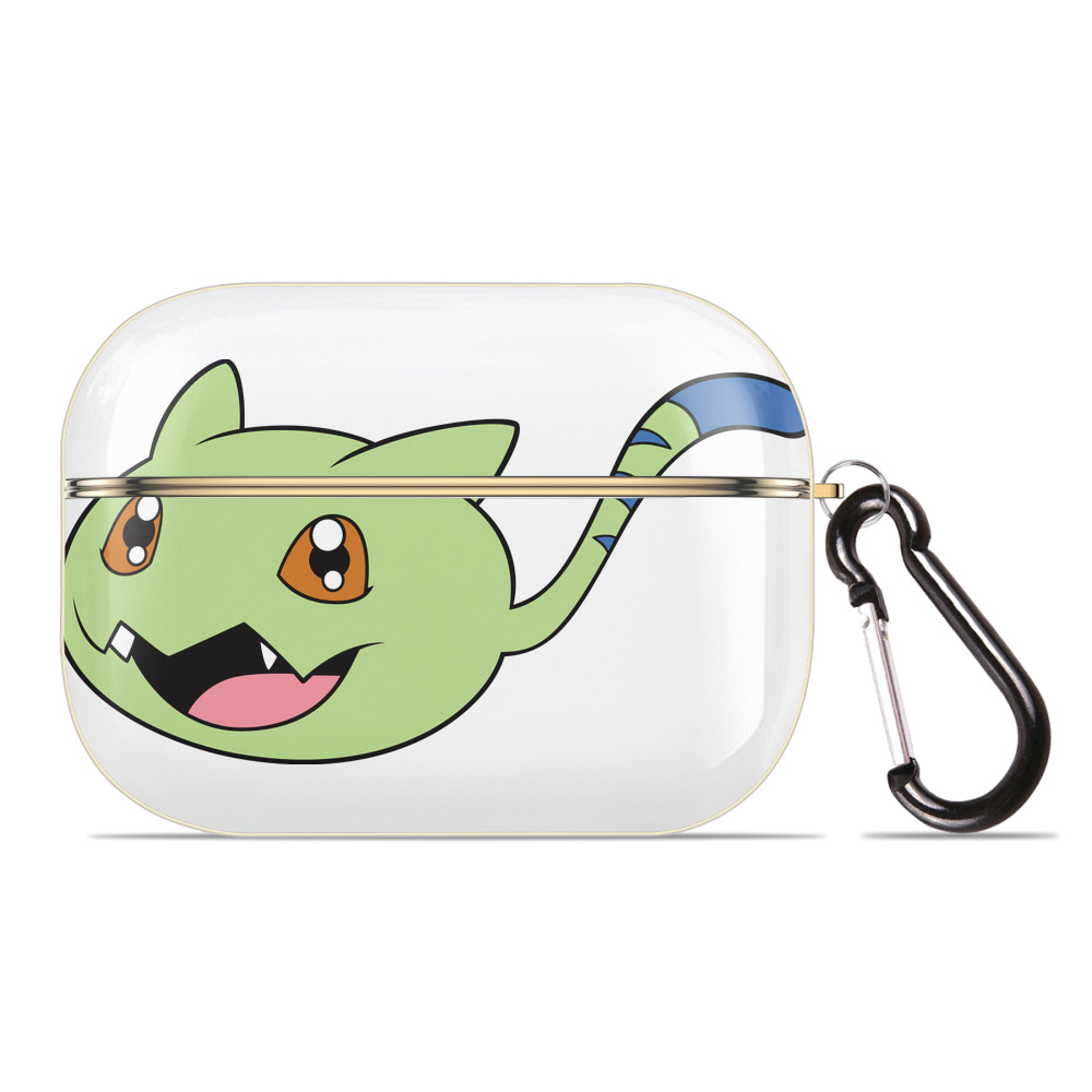 （画像用） Digimon デジタルモンスター/デジモン 【AirPods Pro用】ハードシェル保護ケース｜耐衝撃・防指紋・カラビナ付き商品仕様