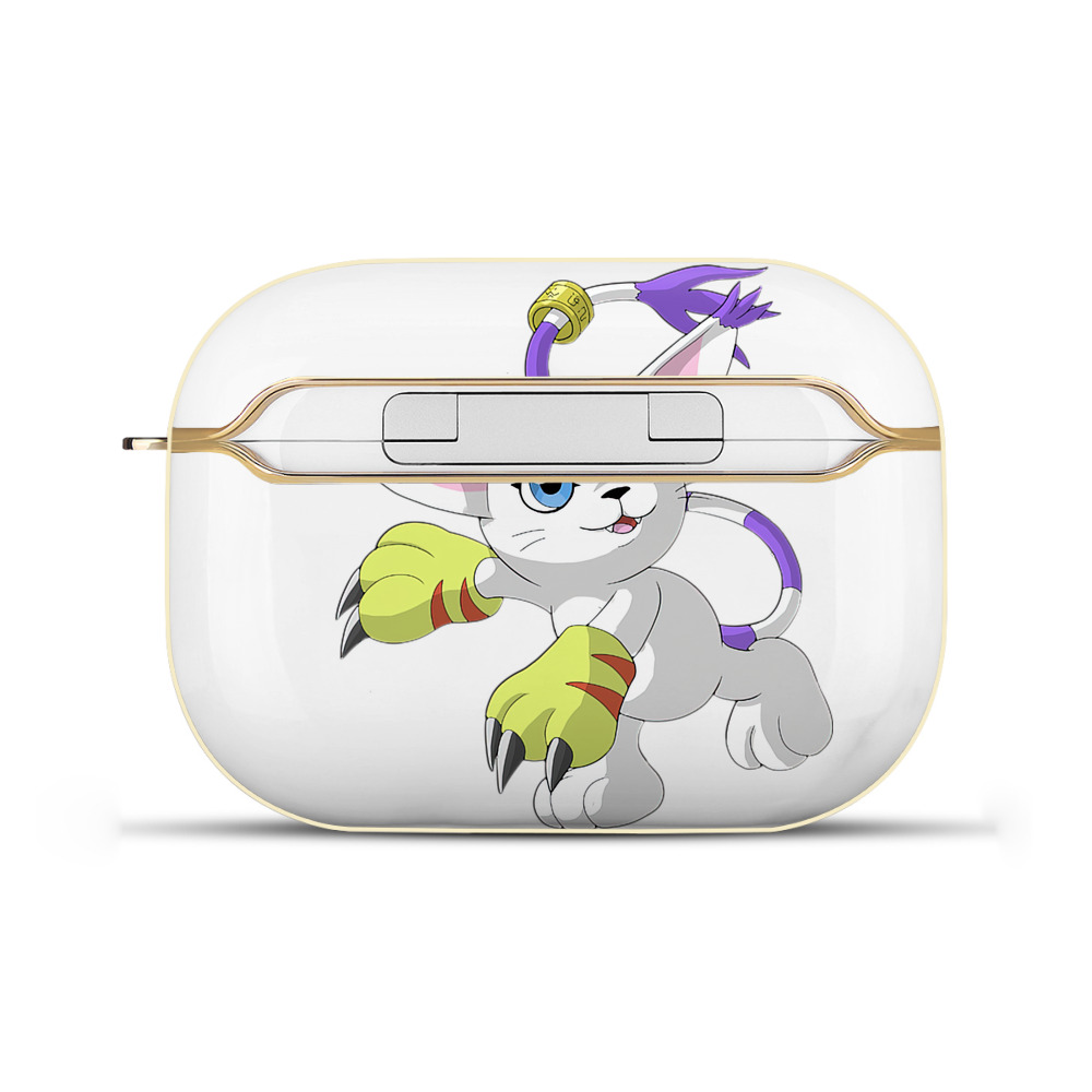 （画像用） Digimon デジタルモンスター/デジモン 【AirPods Pro用】ハードシェル保護ケース｜耐衝撃・防指紋・カラビナ付き商品仕様