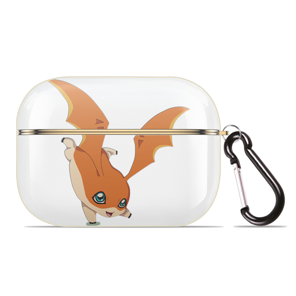 （画像用） Digimon デジタルモンスター/デジモン 【AirPods Pro用】ハードシェル保護ケース｜耐衝撃・防指紋・カラビナ付き商品仕様