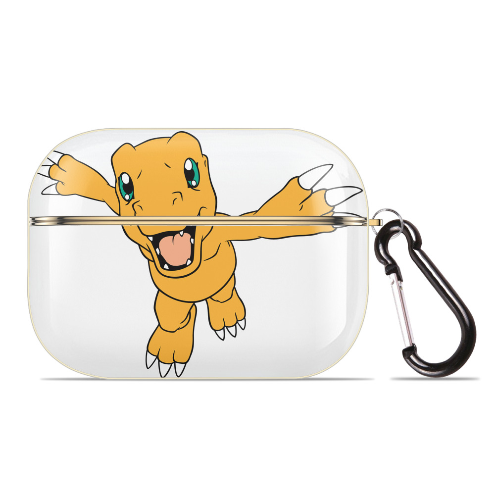 （画像用） Digimon デジタルモンスター/デジモン 【AirPods Pro用】ハードシェル保護ケース｜耐衝撃・防指紋・カラビナ付き商品仕様