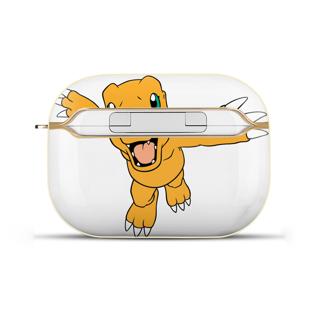 （画像用） Digimon デジタルモンスター/デジモン 【AirPods Pro用】ハードシェル保護ケース｜耐衝撃・防指紋・カラビナ付き商品仕様