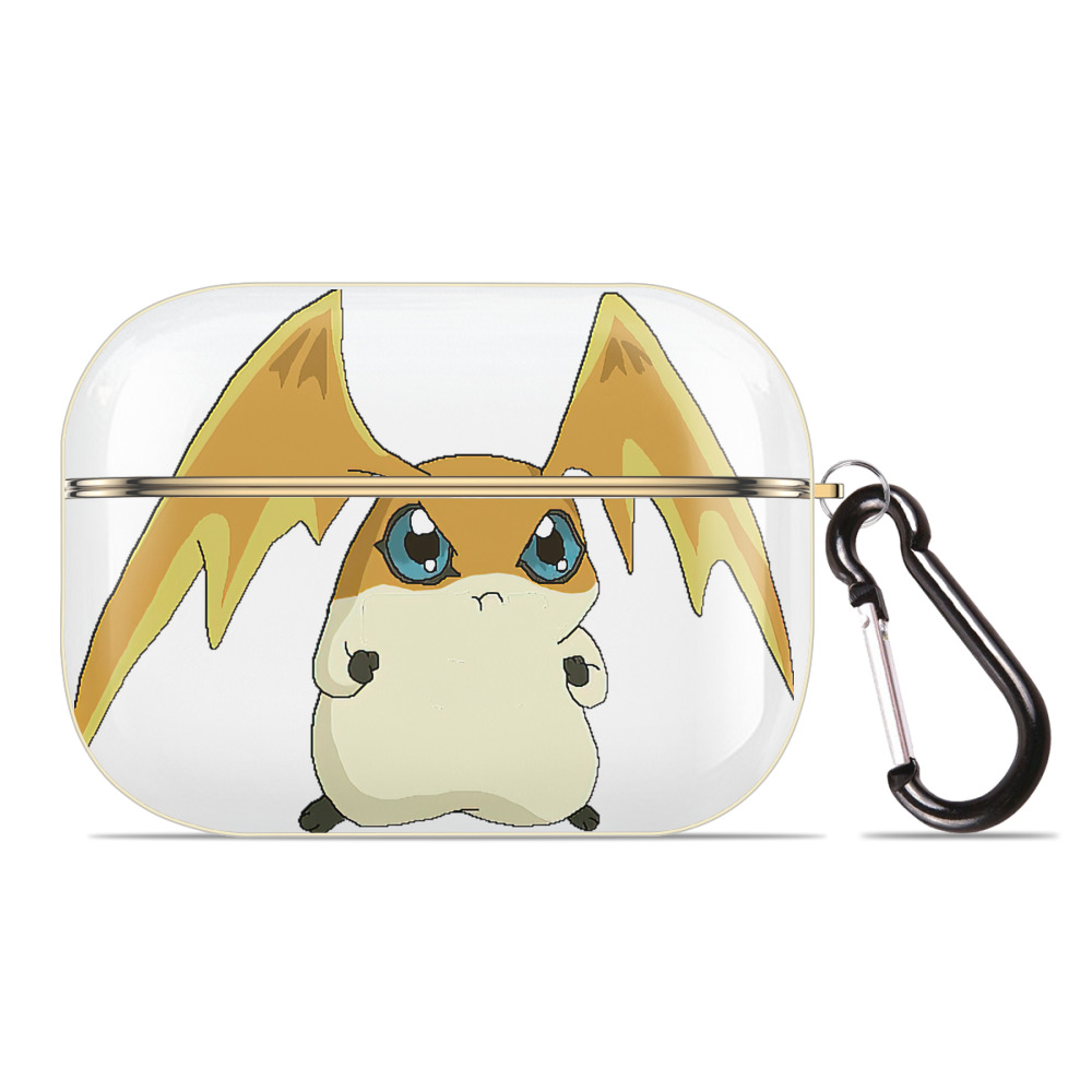 （画像用） Digimon デジタルモンスター/デジモン 【AirPods Pro用】ハードシェル保護ケース｜耐衝撃・防指紋・カラビナ付き商品仕様