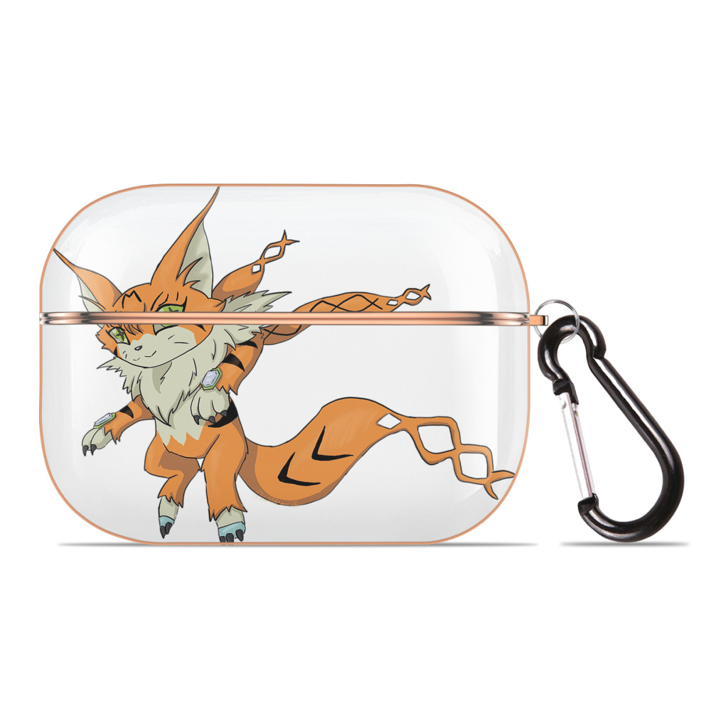 （画像用） Digimon デジタルモンスター/デジモン 【AirPods Pro用】ハードシェル保護ケース｜耐衝撃・防指紋・カラビナ付き商品仕様