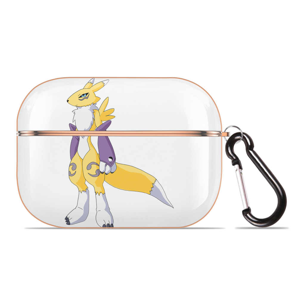 （画像用） Digimon デジタルモンスター/デジモン 【AirPods Pro用】ハードシェル保護ケース｜耐衝撃・防指紋・カラビナ付き商品仕様