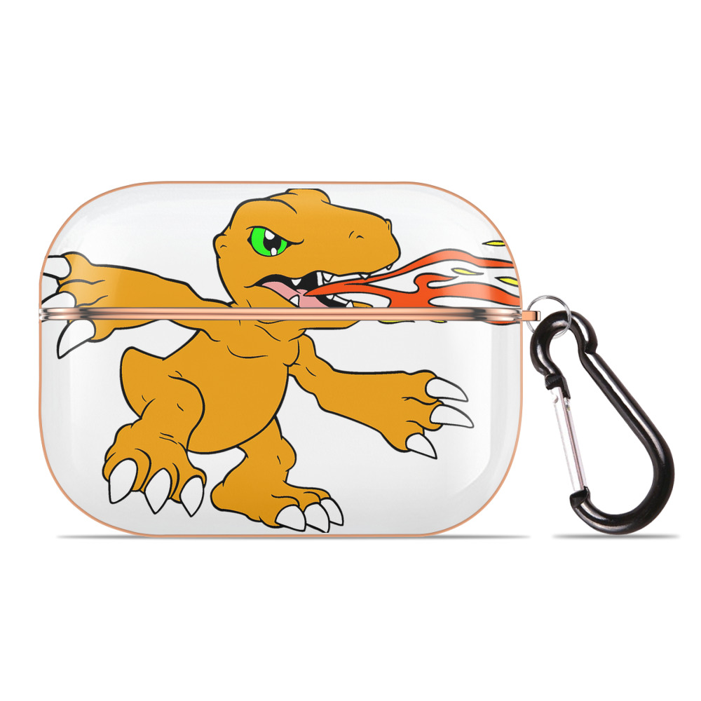 （画像用） Digimon デジタルモンスター/デジモン 【AirPods Pro用】ハードシェル保護ケース｜耐衝撃・防指紋・カラビナ付き商品仕様