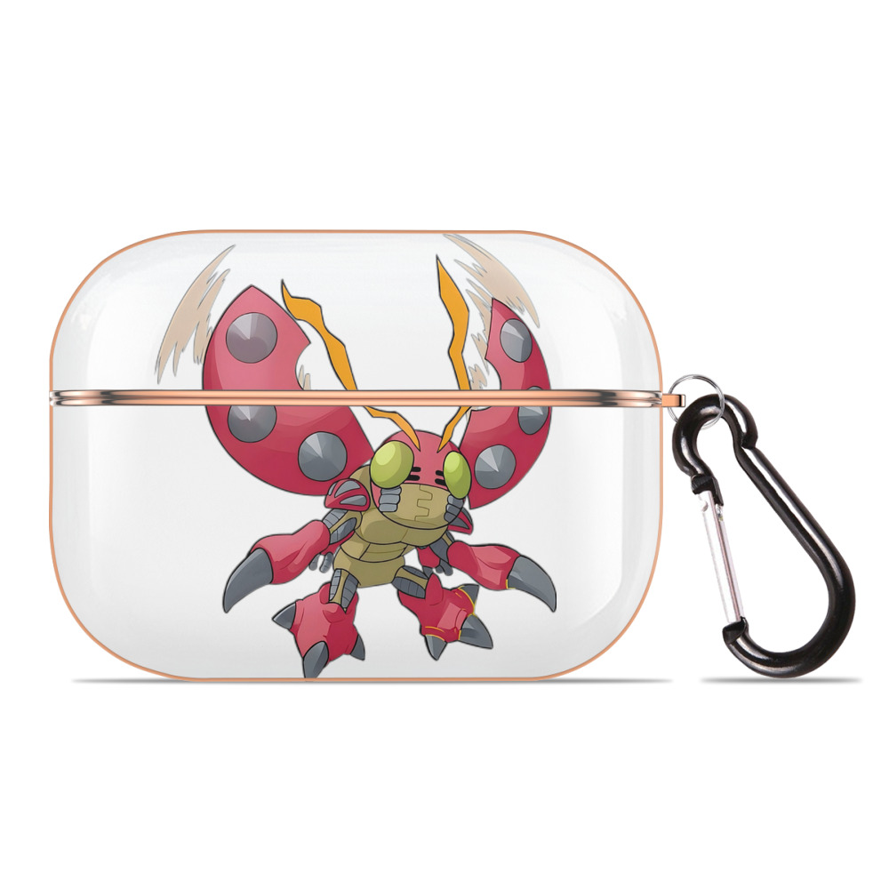 （画像用） Digimon デジタルモンスター/デジモン 【AirPods Pro用】ハードシェル保護ケース｜耐衝撃・防指紋・カラビナ付き商品仕様