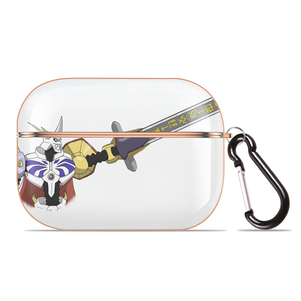 （画像用） Digimon デジタルモンスター/デジモン 【AirPods Pro用】ハードシェル保護ケース｜耐衝撃・防指紋・カラビナ付き商品仕様