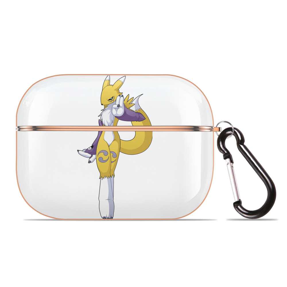 （画像用） Digimon デジタルモンスター/デジモン 【AirPods Pro用】ハードシェル保護ケース｜耐衝撃・防指紋・カラビナ付き商品仕様