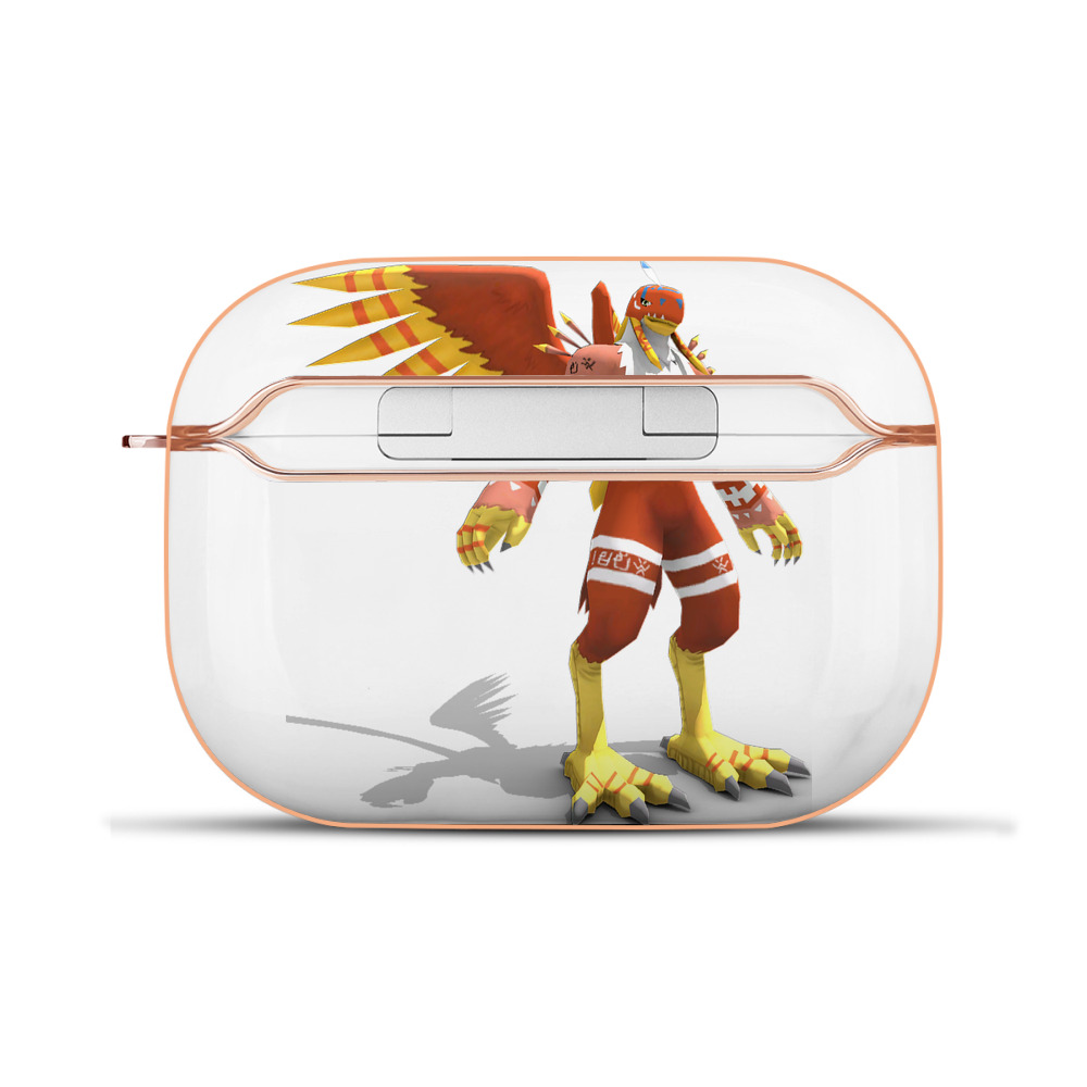 （画像用） Digimon デジタルモンスター/デジモン 【AirPods Pro用】ハードシェル保護ケース｜耐衝撃・防指紋・カラビナ付き商品仕様