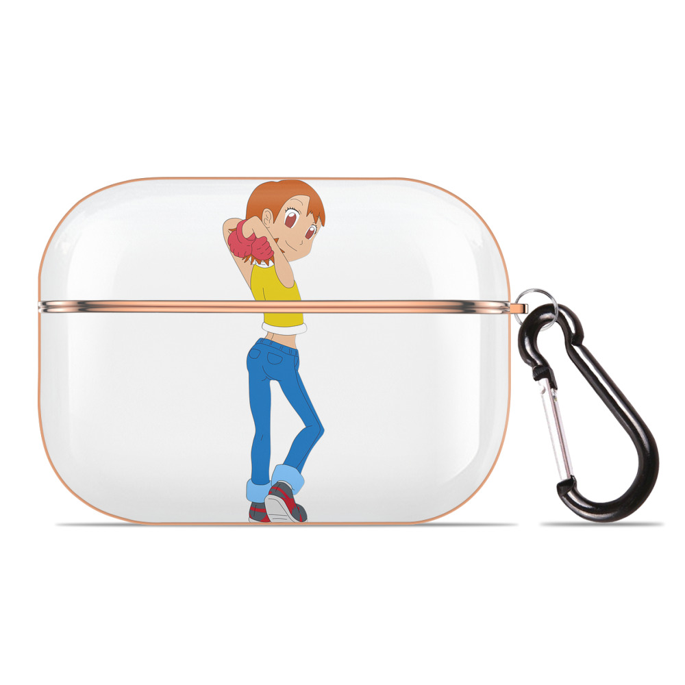 （画像用） Digimon デジタルモンスター/デジモン 【AirPods Pro用】ハードシェル保護ケース｜耐衝撃・防指紋・カラビナ付き商品仕様