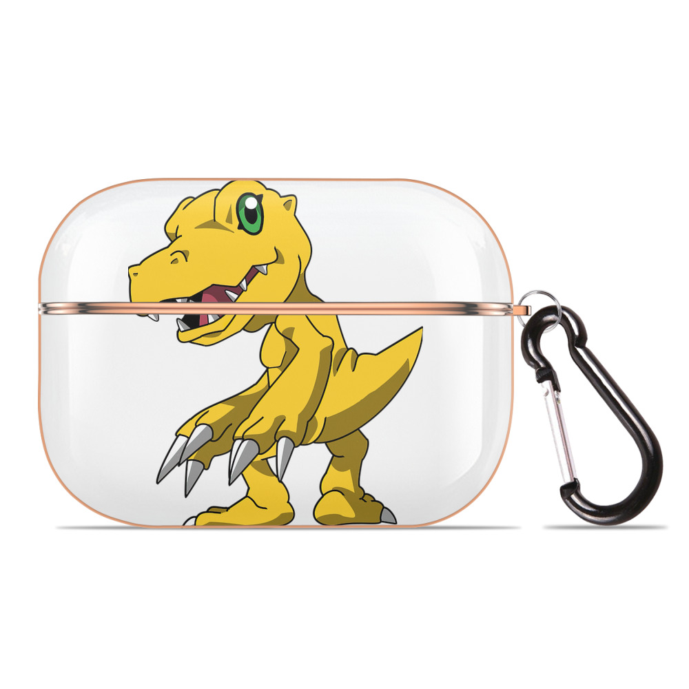 （画像用） Digimon デジタルモンスター/デジモン 【AirPods Pro用】ハードシェル保護ケース｜耐衝撃・防指紋・カラビナ付き商品仕様