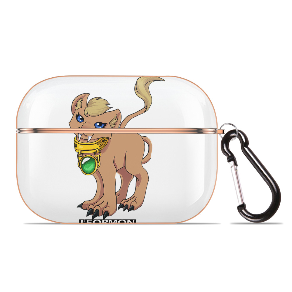 （画像用） Digimon デジタルモンスター/デジモン 【AirPods Pro用】ハードシェル保護ケース｜耐衝撃・防指紋・カラビナ付き商品仕様