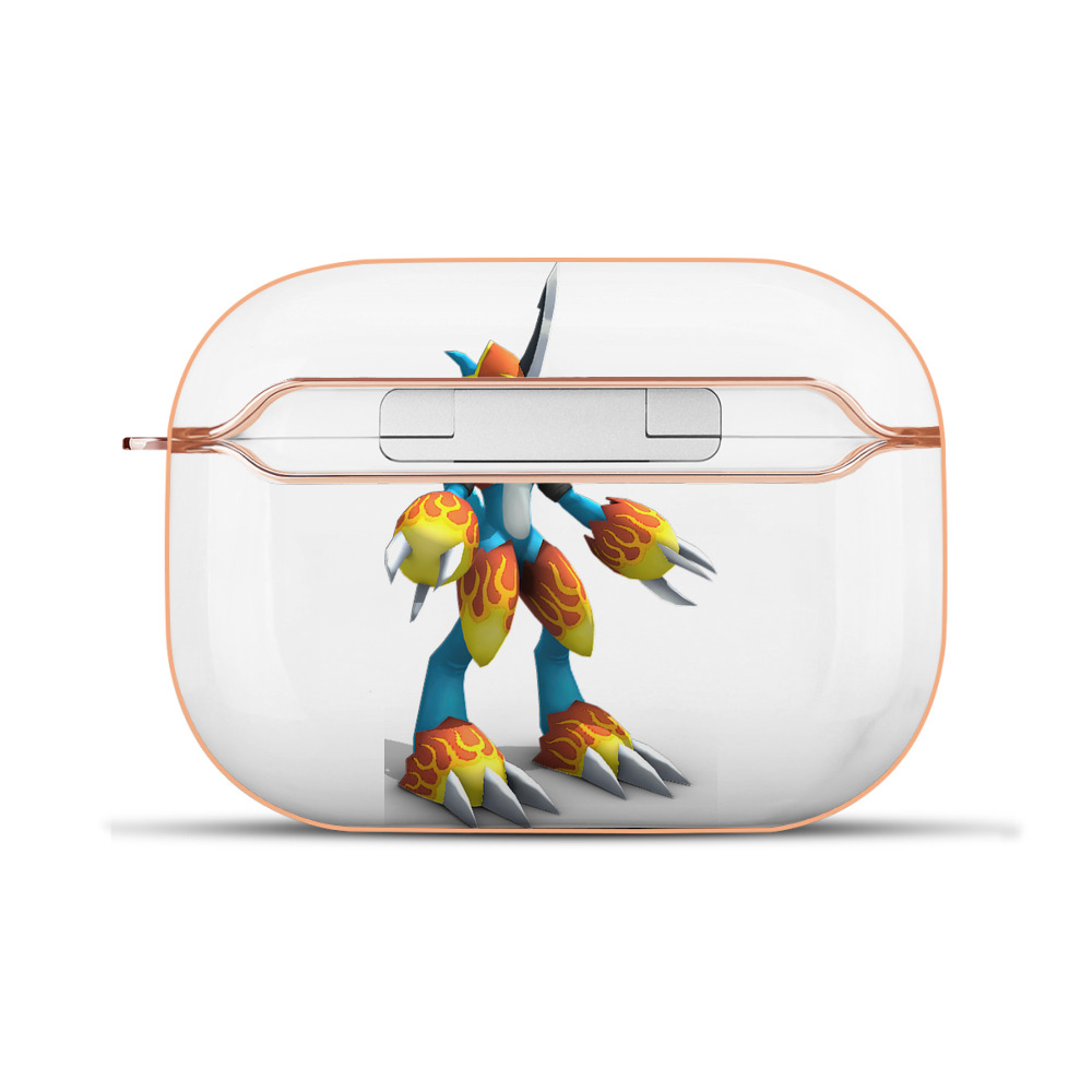 （画像用） Digimon デジタルモンスター/デジモン 【AirPods Pro用】ハードシェル保護ケース｜耐衝撃・防指紋・カラビナ付き商品仕様