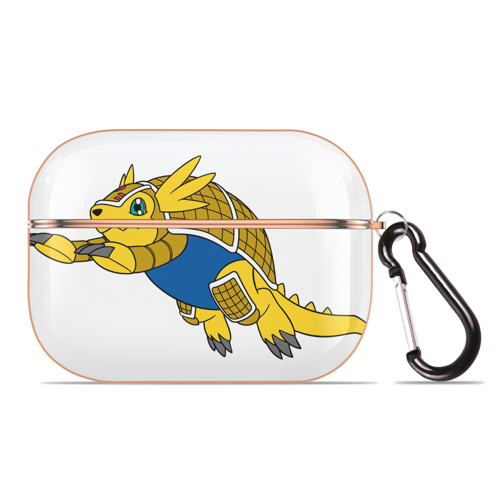 （画像用） Digimon デジタルモンスター/デジモン 【AirPods Pro用】ハードシェル保護ケース｜耐衝撃・防指紋・カラビナ付き商品仕様