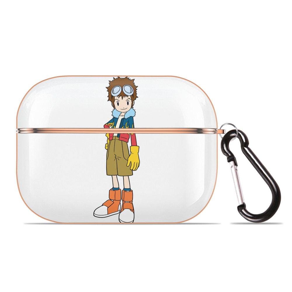 （画像用） Digimon デジタルモンスター/デジモン 【AirPods Pro用】ハードシェル保護ケース｜耐衝撃・防指紋・カラビナ付き商品仕様