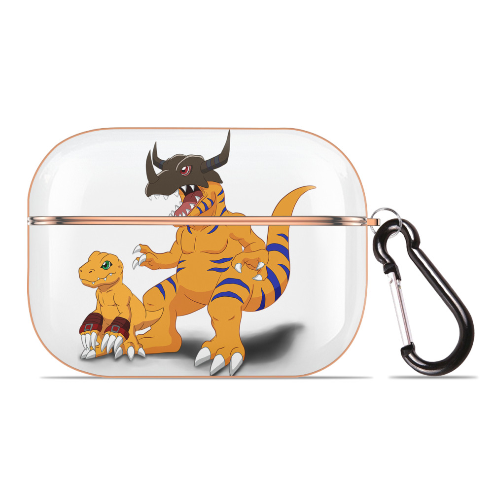 （画像用） Digimon デジタルモンスター/デジモン 【AirPods Pro用】ハードシェル保護ケース｜耐衝撃・防指紋・カラビナ付き商品仕様