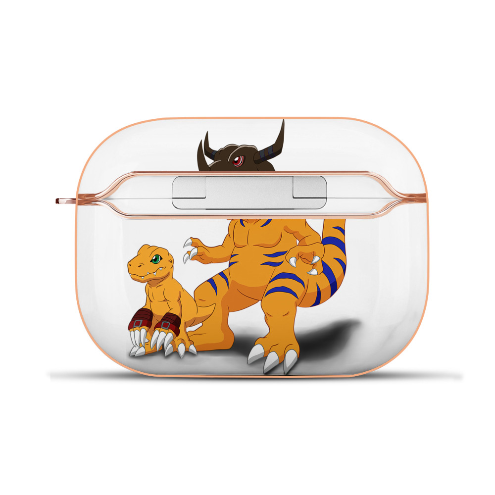 （画像用） Digimon デジタルモンスター/デジモン 【AirPods Pro用】ハードシェル保護ケース｜耐衝撃・防指紋・カラビナ付き商品仕様