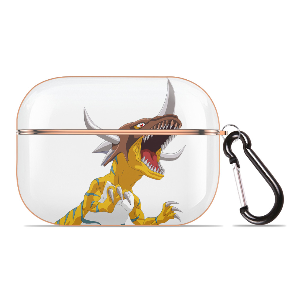 （画像用） Digimon デジタルモンスター/デジモン 【AirPods Pro用】ハードシェル保護ケース｜耐衝撃・防指紋・カラビナ付き商品仕様