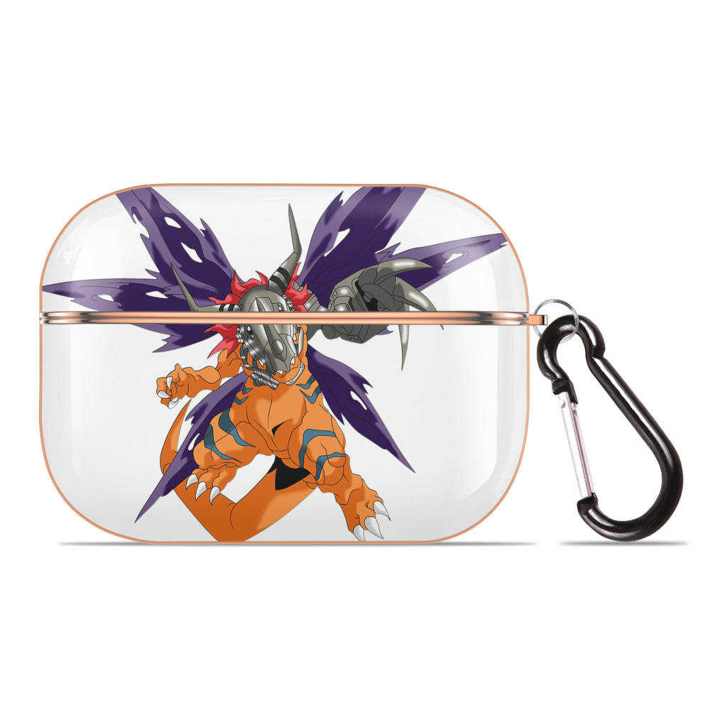 （画像用） Digimon デジタルモンスター/デジモン 【AirPods Pro用】ハードシェル保護ケース｜耐衝撃・防指紋・カラビナ付き商品仕様