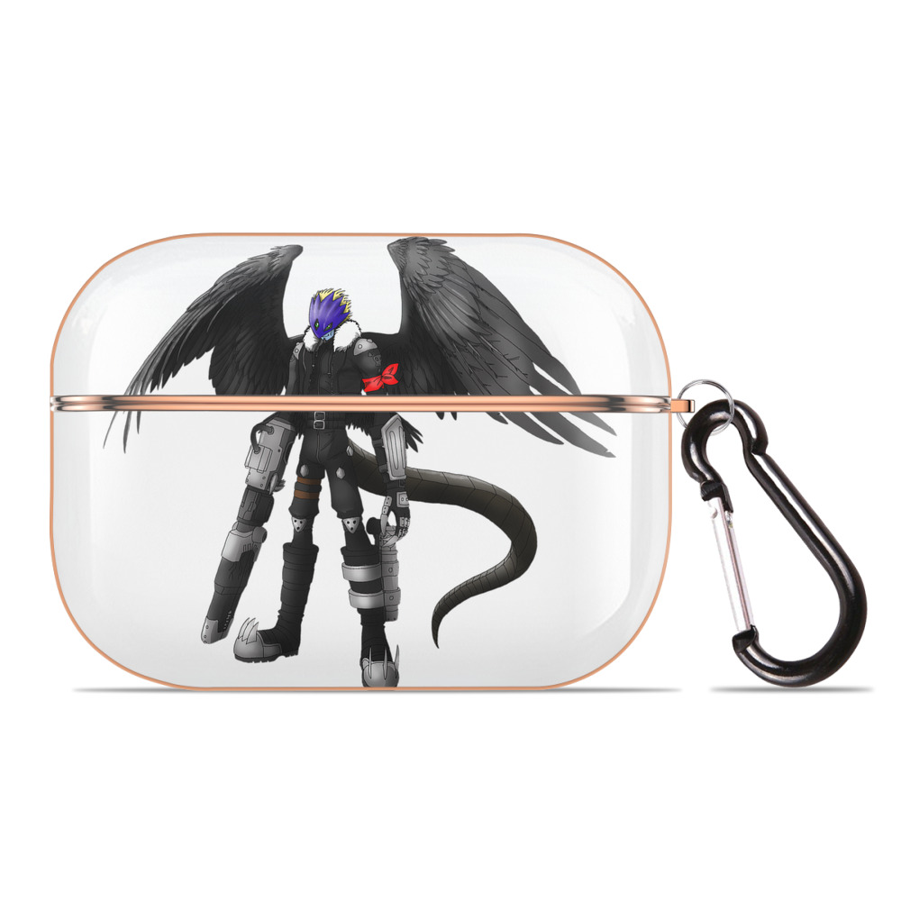 （画像用） Digimon デジタルモンスター/デジモン 【AirPods Pro用】ハードシェル保護ケース｜耐衝撃・防指紋・カラビナ付き商品仕様