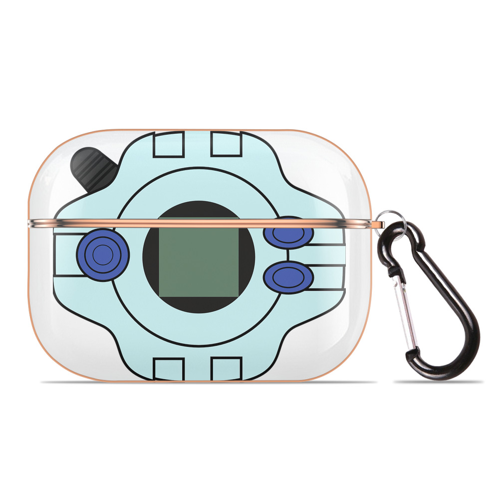 （画像用） Digimon デジタルモンスター/デジモン 【AirPods Pro用】ハードシェル保護ケース｜耐衝撃・防指紋・カラビナ付き商品仕様