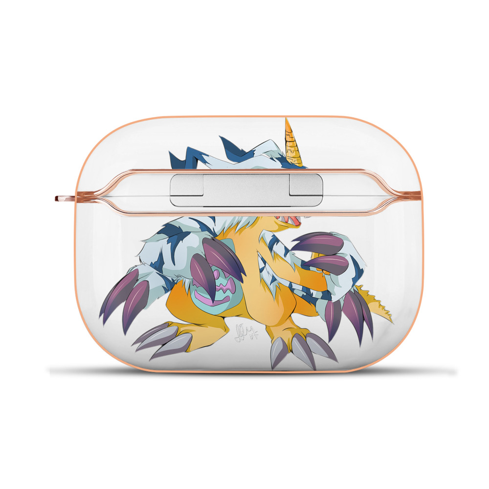 （画像用） Digimon デジタルモンスター/デジモン 【AirPods Pro用】ハードシェル保護ケース｜耐衝撃・防指紋・カラビナ付き商品仕様