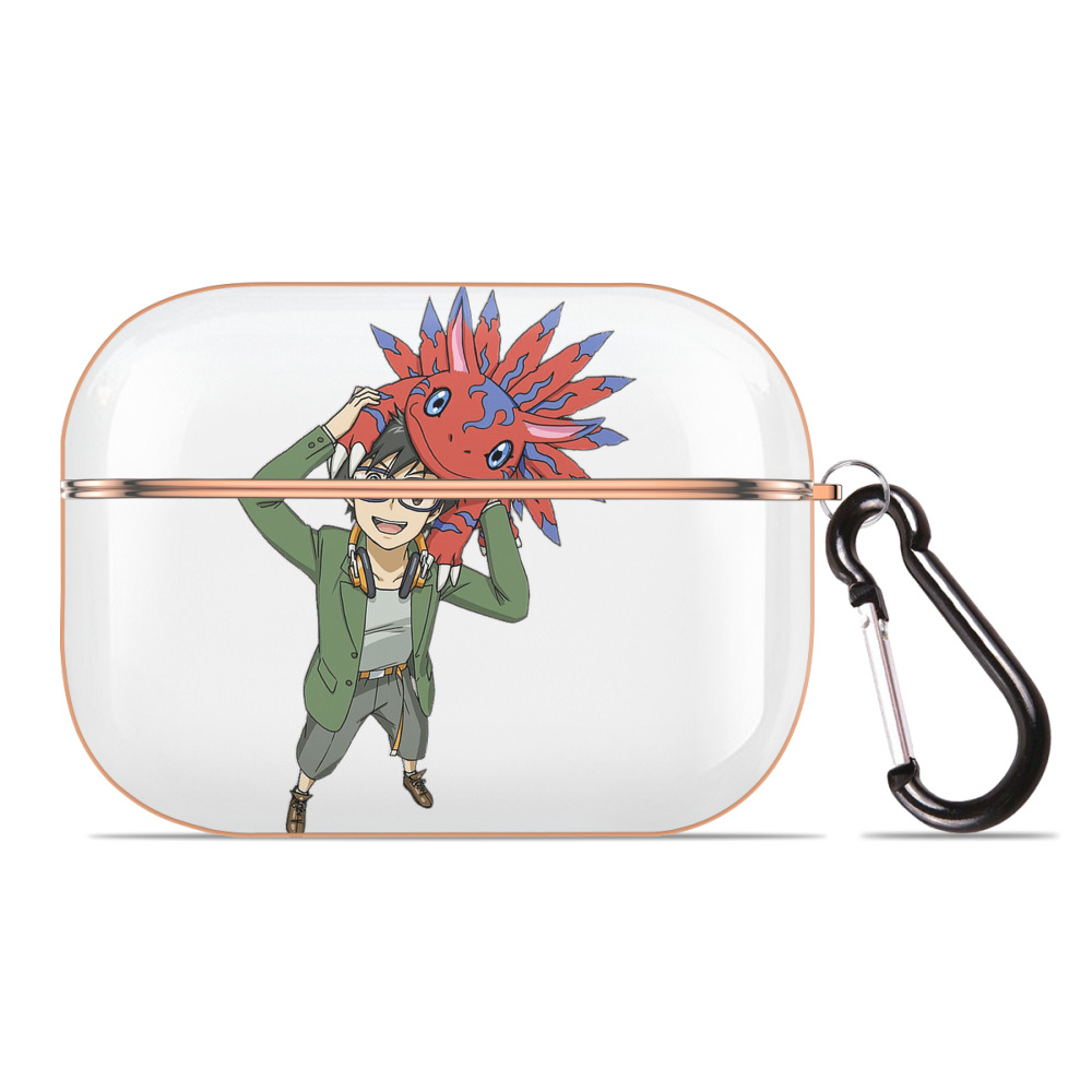 （画像用） Digimon デジタルモンスター/デジモン 【AirPods Pro用】ハードシェル保護ケース｜耐衝撃・防指紋・カラビナ付き商品仕様