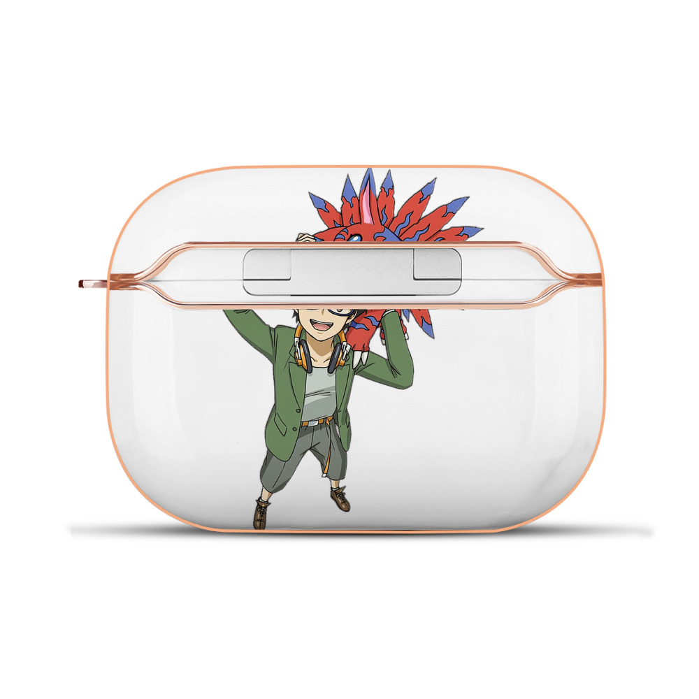 （画像用） Digimon デジタルモンスター/デジモン 【AirPods Pro用】ハードシェル保護ケース｜耐衝撃・防指紋・カラビナ付き商品仕様