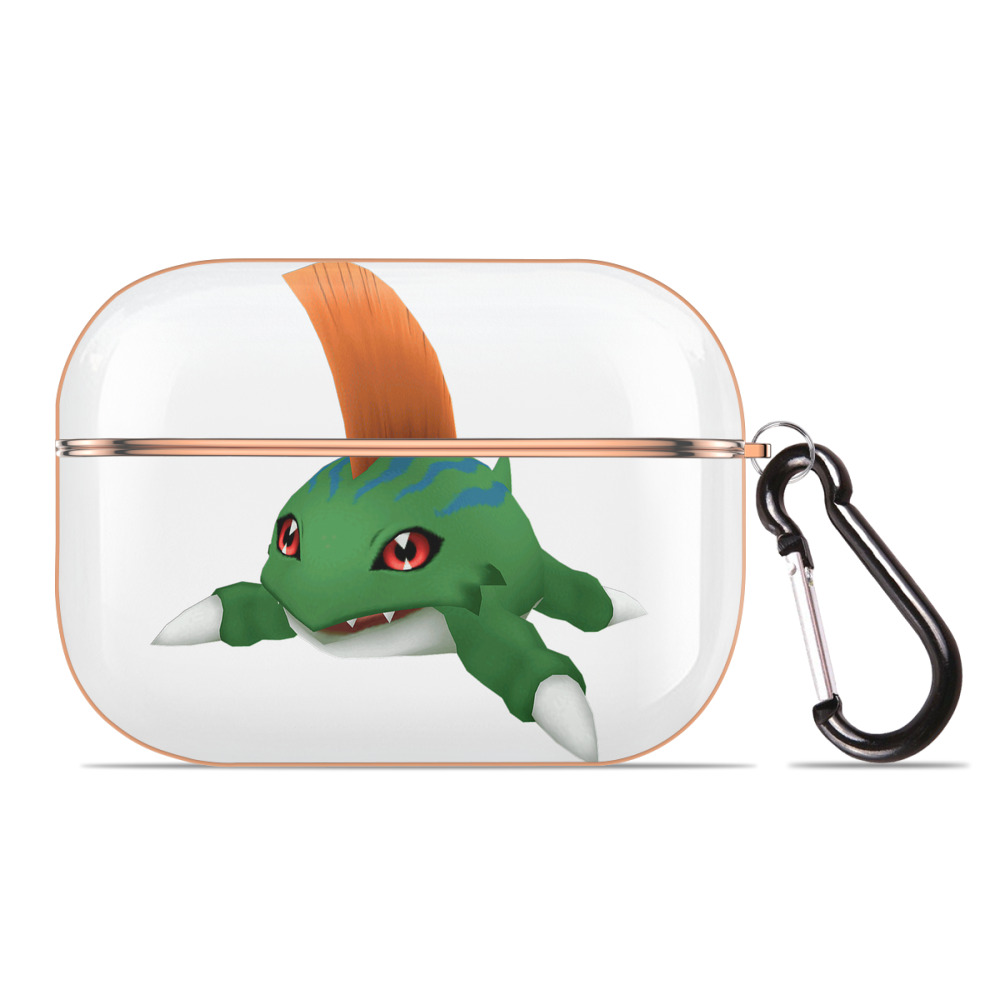 （画像用） Digimon デジタルモンスター/デジモン 【AirPods Pro用】ハードシェル保護ケース｜耐衝撃・防指紋・カラビナ付き商品仕様